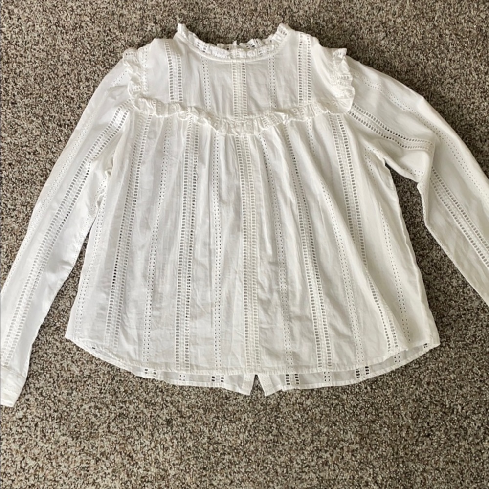 Gap Eyelet blouse